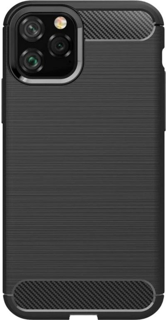 Etui plecki Winner Group Carbon do Apple iPhone 11 Pro Max Black (8591194092923) - obraz 1