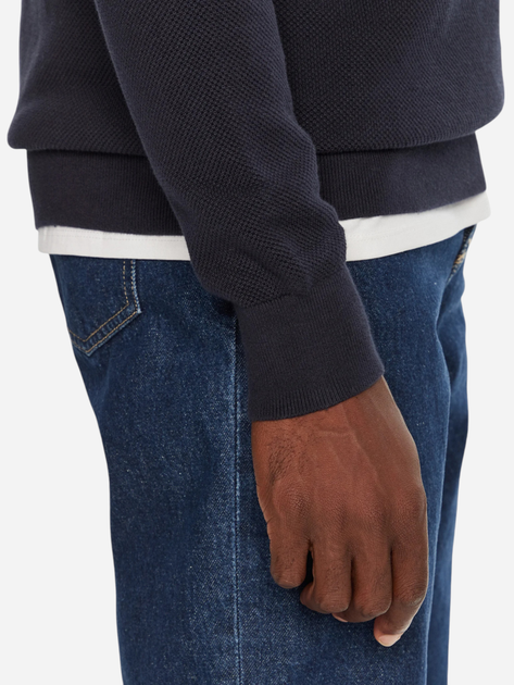 Джемпер чоловічий Tommy Hilfiger MW0MW36347-DW5 S Темно-синій (8720637463024) - зображення 5