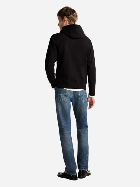 Bluza męska z kapturem kangurka Tommy Hilfiger MW0MW37455-BDS L Czarna (8720638261469) - obraz 2