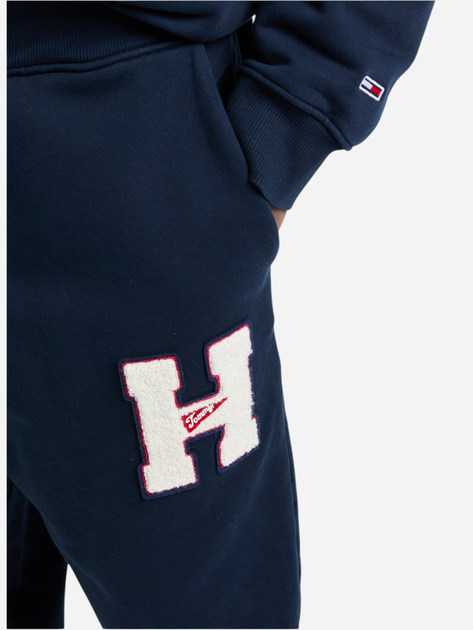 Спортивні штани чоловічі Tommy Jeans DM0DM21277-DYY M Темно-сині (8720638732501) - зображення 4