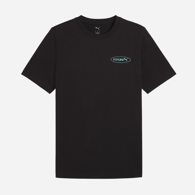 Koszulka męska bawełniana Puma Graphics 3 Circles Tee 68483401 M Czarna (4067983348105) - obraz 4