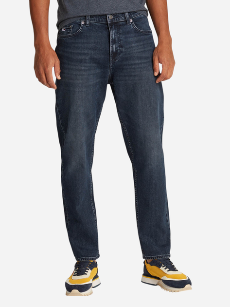 Джинси Regular fit чоловічі Tommy Jeans DM0DM20543-1BK 34-34 Темно-сині (8720638467182) - зображення 1