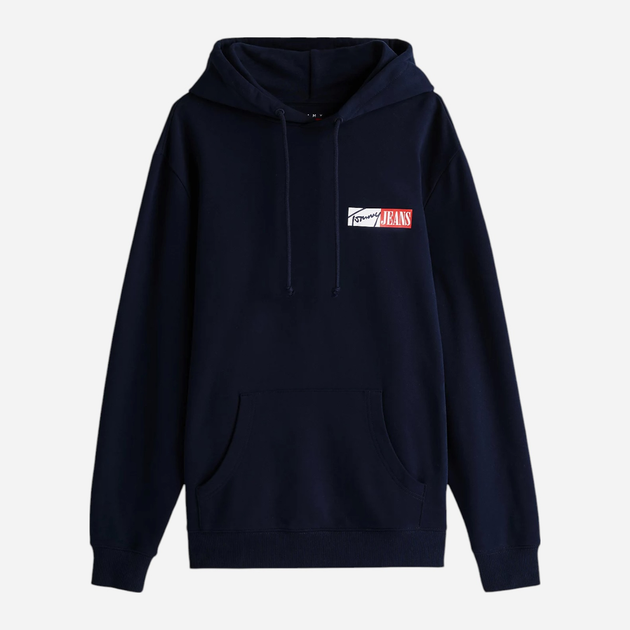 Худі чоловіче Tommy Jeans DM0DM20257-C1G 2XL Темно-синє (8720638425120) - зображення 5