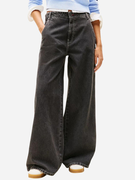 Джинси Клеш жіночі Tommy Jeans DW0DW20530-1BY 30-32 Чорні (8720638724964) - зображення 1