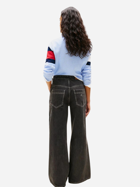 Jeansy dzwony damskie z wysokim stanem Tommy Jeans DW0DW20530-1BY 29-32 Czarne (8720638724940) - obraz 2