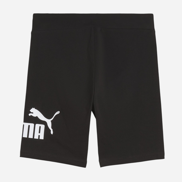 Спортивні велосипедки жіночі Puma Ess No.1 Logo 7 Short Leggings 68243201 L Чорні (4067983476761) - зображення 2