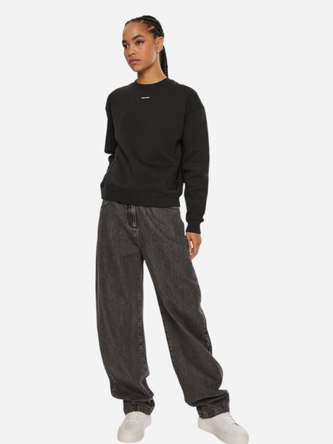 Світшот жіночий Calvin Klein K20K208329-BEH L Чорний (8720639815241) - зображення 3