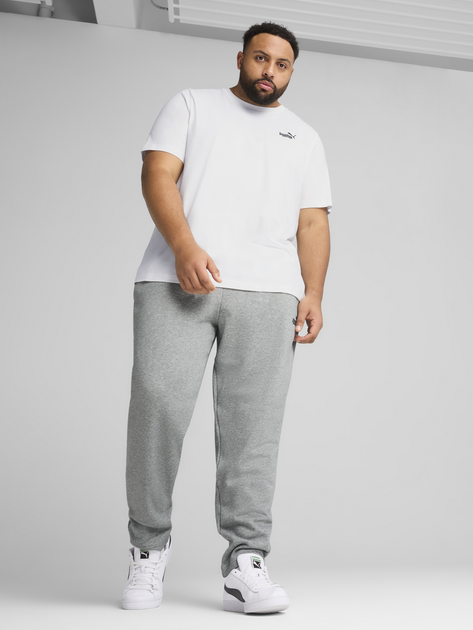 Koszulka męska bawełniana Puma Ess Small No.1 Logo Tee 68253402 XL Biała (4067983300776) - obraz 3