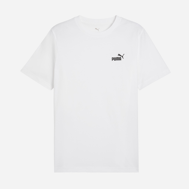 Koszulka męska bawełniana Puma Ess Small No.1 Logo Tee 68253402 XL Biała (4067983300776) - obraz 6
