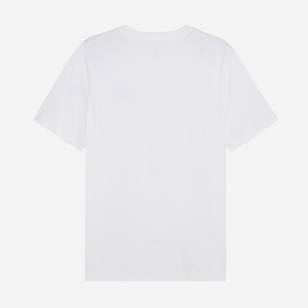 Koszulka męska bawełniana Puma Ess Small No.1 Logo Tee 68253402 XL Biała (4067983300776) - obraz 7