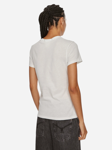 Футболка бавовняна жіноча Calvin Klein K20K208061-YAF XS Біла (8720639734573) - зображення 2