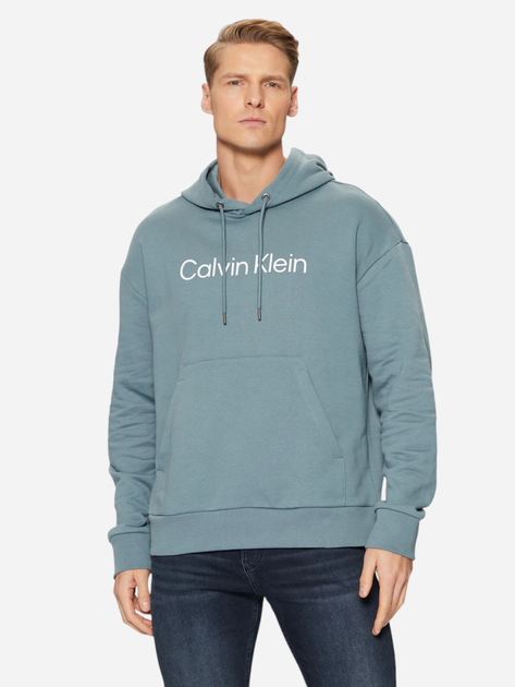 Худі чоловіче Calvin Klein K10K111345-CFQ M Блакитне (8721107026701) - зображення 1