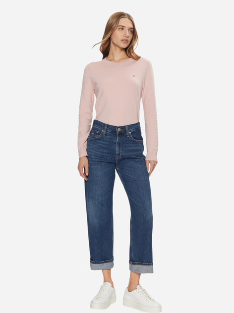 Sweter damski Tommy Hilfiger WW0WW44984-0FA XS Jasnoróżowy (8720638711247) - obraz 3