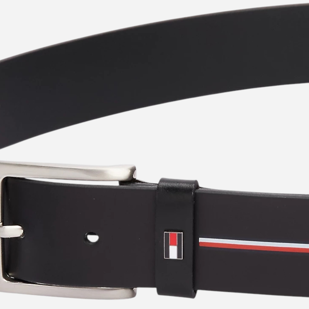 Pasek męski skórzany Tommy Hilfiger AM0AM13011-BDS 100 cm Czarny (8720638189558) - obraz 3