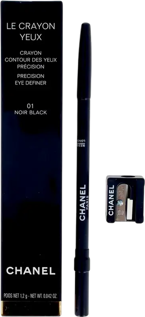 Олівець для очей Chanel Le Crayon Yeux Precision Noir Black-01 1.2 г (3145891810141) - зображення 2