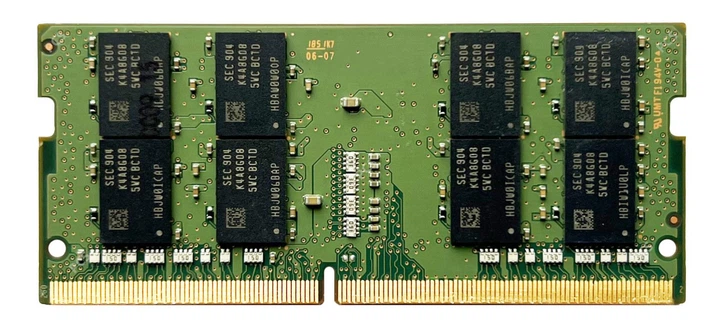 Оперативная память Samsung SODIMM DDR4 16Gb 2Rx8 2666Mhz PC4-2666V-SE1-11 M471A2K43CB1-CTD - изображение 2