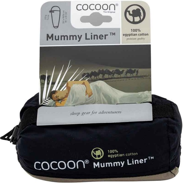 Вкладка в спальный мешок Cocoon MummyLiner 241 x 90/56 cm Tuareg (0799696101435)   - зображення 1