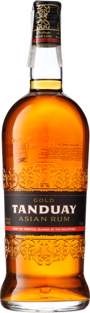 Ром Tanduay Asian Rum Gold 1 л 40% (736040542902) - Фото 1 Ром Tanduay Asian Rum Gold 1 л 40% (736040542902) - изображение 1