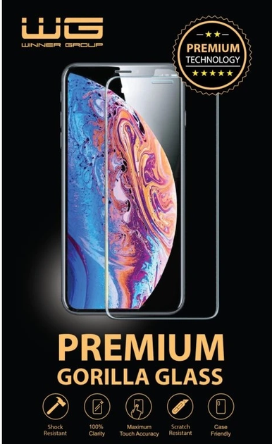 Szkło hartowane Winner Group 4D Full Glue do Apple iPhone 14 Pro Black (8591194118593) - obraz 2