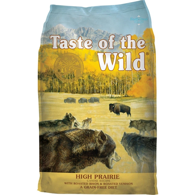 Сухой корм для взрослых собак Taste of the Wild High Prairie Canine Formula 18 кг - Фото 2 Сухой корм для взрослых собак Taste of the Wild High Prairie Canine Formula 18 кг - изображение 2