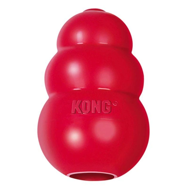 Игрушка для собак KONG Classic сверхпрочная для лакомств M - изображение 4