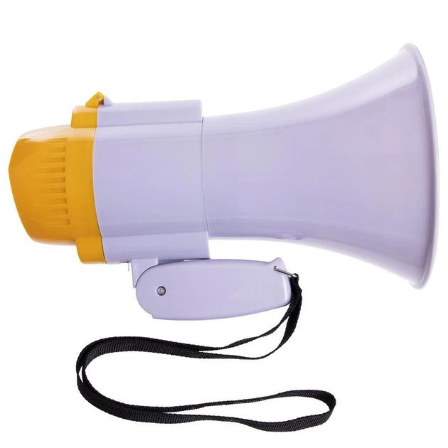 Мегафон Громкоговоритель ручной Рупор с записью граз MEGAPHONE HW-8C - изображение 3