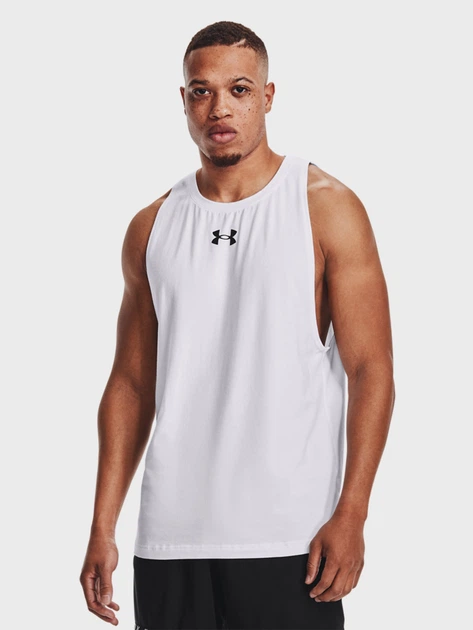Спортивная майка мужская Under Armour Ua Zone Tank 1361901-100 XL Белая (194513877089) - Фото 1 Спортивная майка мужская Under Armour Ua Zone Tank 1361901-100 XL Белая (194513877089) - изображение 1