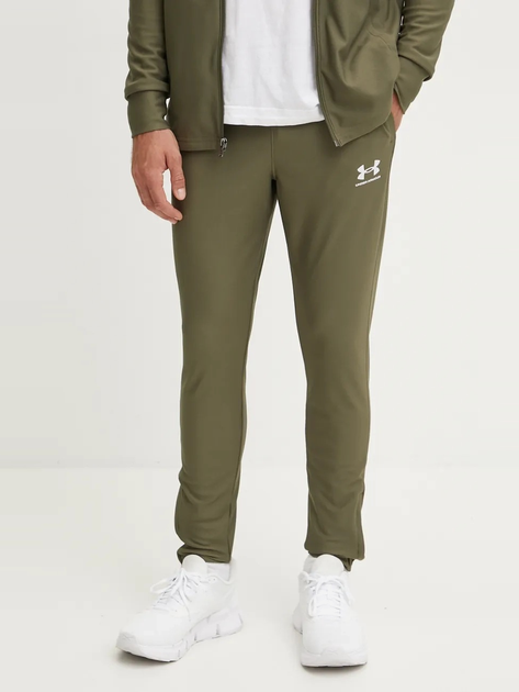 Спортивний костюм чоловічий Under Armour Ua M'S Ch. Tracksuit 1379592-348 S Зелений (197779360104) - зображення 4