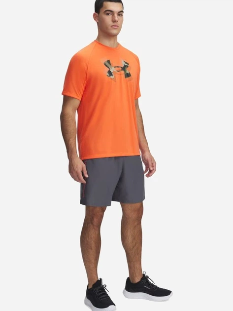 Спортивные шорты мужские Under Armour Ua Tech Woven Wordmark Short 1383356-026 L Серые (197779360722) - изображение 3