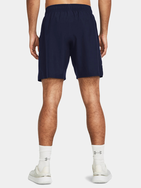 Спортивні шорти чоловічі Under Armour Ua Tech Woven Wordmark Short 1383356-410 M Сині (196885601927) - зображення 2