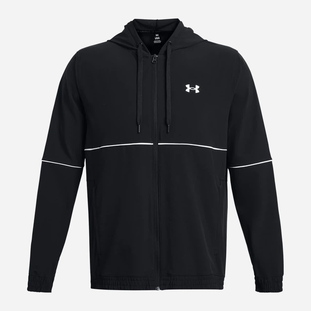 Спортивная кофта мужская Under Armour Ua Zone Woven Jacket 1383400-001 M Черная (196885720871) - Фото 5 Спортивная кофта мужская Under Armour Ua Zone Woven Jacket 1383400-001 M Черная (196885720871) - изображение 5