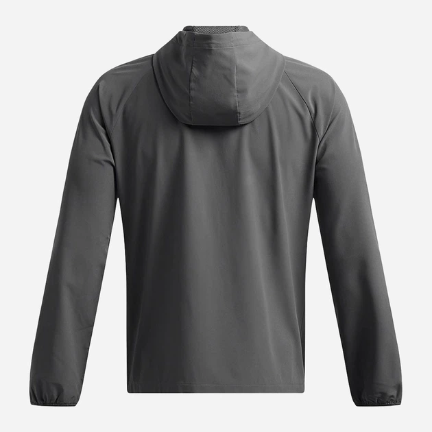Спортивная ветровка мужская Under Armour Ua Stretch Wvn Windbreakereu 6003001-025 XL Серая (197780166528) - Фото 4 Спортивная ветровка мужская Under Armour Ua Stretch Wvn Windbreakereu 6003001-025 XL Серая (197780166528) - изображение 4