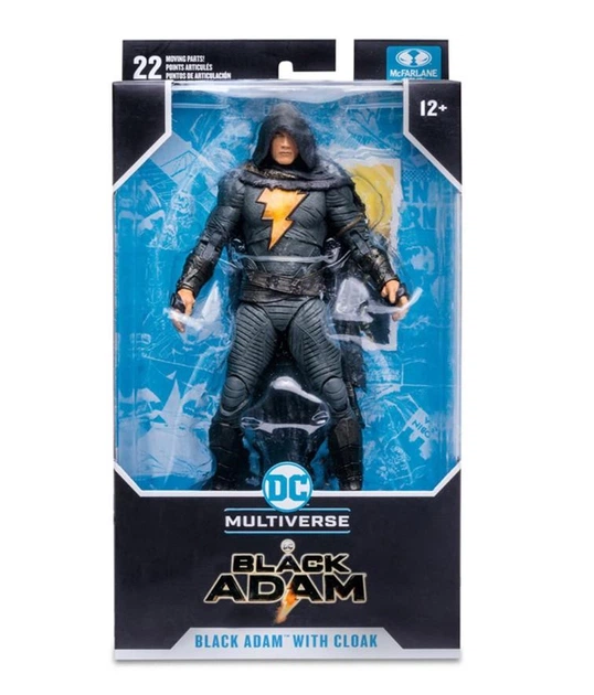 Чорний Адам DC Multiverse Black Adam Movie - Black Adam with Cloak Mcfarlane Toys - Фото 2 Чорний Адам DC Multiverse Black Adam Movie - Black Adam with Cloak Mcfarlane Toys - зображення 2