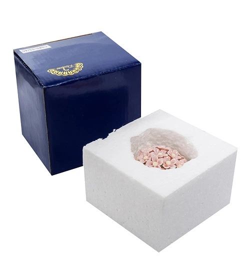 Композиция керамическая статуэтка Корзинка с цветами 4,5*4,5*3 см. Pavone 6001506 - изображение 2