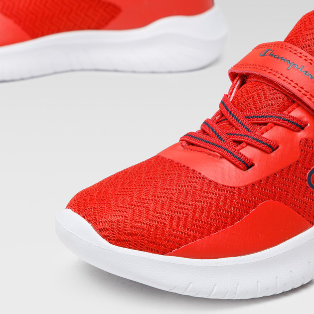 Buty sportowe młodzieżowe chłopięce z białą podeszwą Champion Softy Evolve B-Ps S32454-RS001 35 (3US) Czerwone (8054112704839) - obraz 4