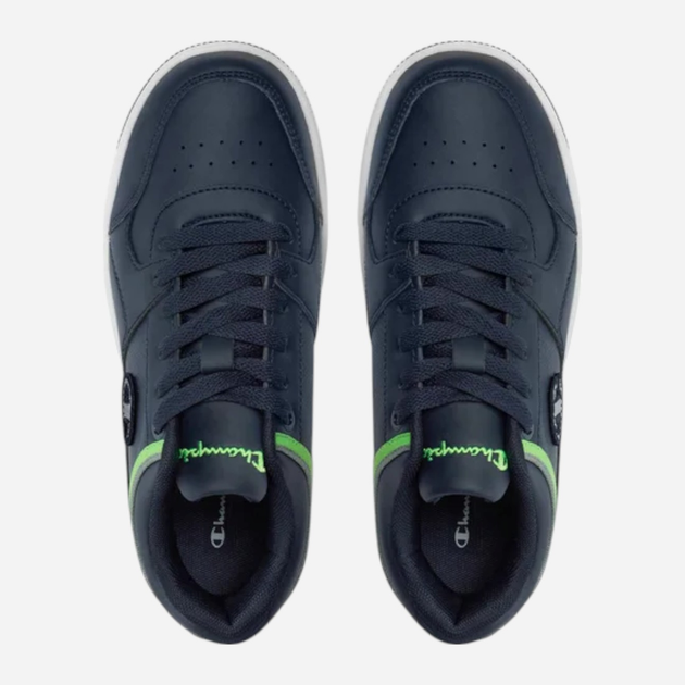 Підліткові кросівки для хлопчика Champion Rebound Low B Gs Low Cut Shoe S32407-BS010 39 (6.5US) Темно-сині (8058132473287) - зображення 4