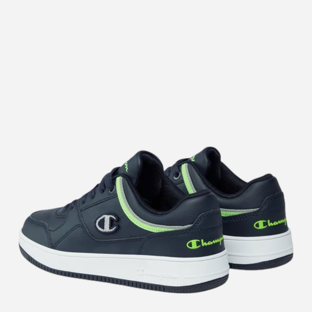 Підліткові кросівки для хлопчика Champion Rebound Low B Gs Low Cut Shoe S32407-BS010 39 (6.5US) Темно-сині (8058132473287) - зображення 5