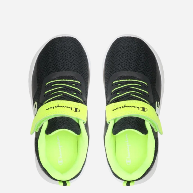 Buty sportowe chłopięce z białą podeszwą Champion Softy Evolve B-Ps S32454-BS502 34 (2.5US) Czarne (8058132475281) - obraz 4