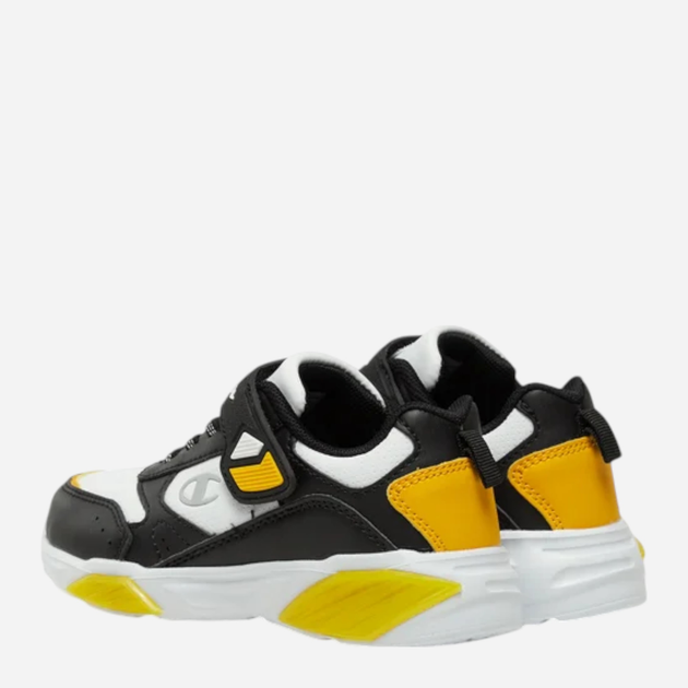 Дитячі кросівки для хлопчика Champion Low Cut Shoe Wave Pu B Ps S32818-WW003 33 (1.5US) Чорні (8058132485815) - зображення 5