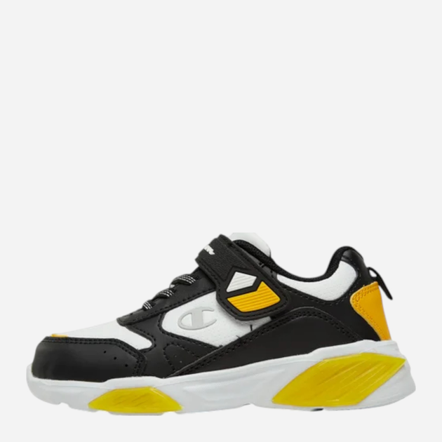Дитячі кросівки для хлопчика Champion Low Cut Shoe Wave Pu B Ps S32818-WW003 34 (2.5US) Чорні (8058132486171) - зображення 3