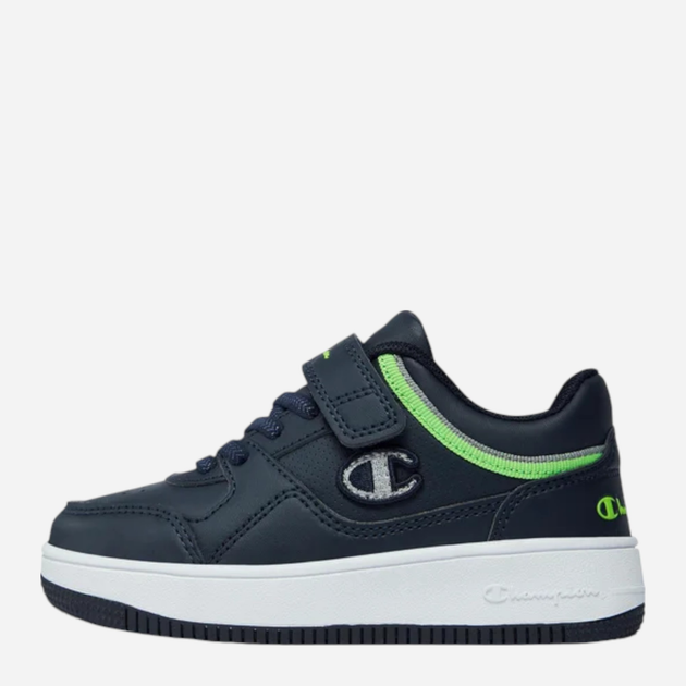 Дитячі кросівки для хлопчика Champion Rebound Low B Ps Low Cut Shoe S32406-BS010 32 (1US) Темно-сині (8058132472808) - зображення 3