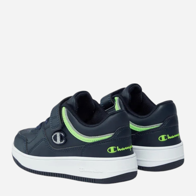 Підліткові кросівки для хлопчика Champion Rebound Low B Ps Low Cut Shoe S32406-BS010 35 (3US) Темно-сині (8058132473133) - зображення 5