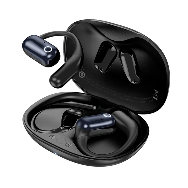 Бездротові навушники HOCO EA6 Melody open true wireless BT headset Black (6942007634151) - зображення 3