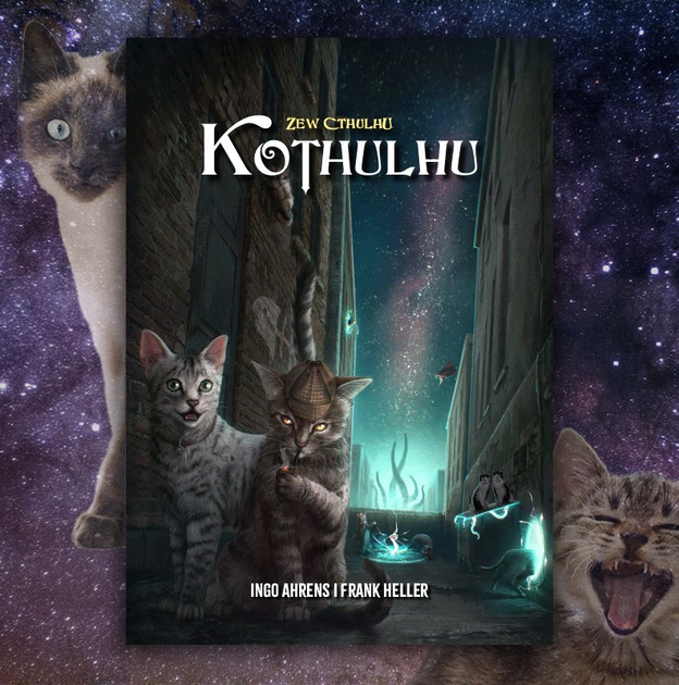 Книжкова гра Black Monk Поклик Ктулху: Котхулху - На оксамитових лапках слідами Ктулху (версія польська) (9788367619103) - зображення 5