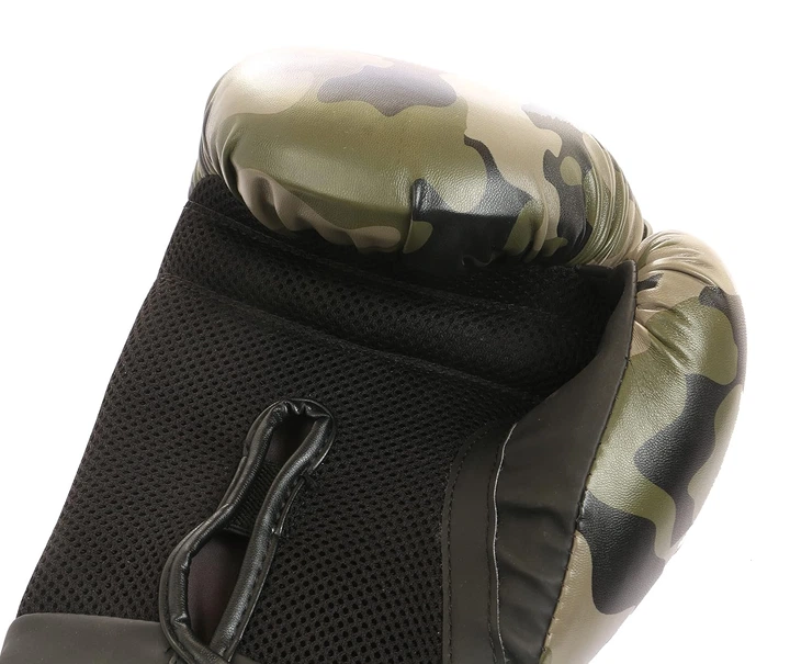 Боксерские перчатки Everlast SPARK TRAINING GLOVE черный, коричневый Уни 16 унций - изображение 8
