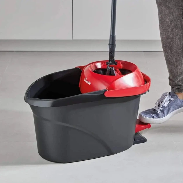 Набор для уборки Vileda Ultramax Turbo 163425 (2в1, телескопическая ручка, бесконтактный отжим) - изображение 3