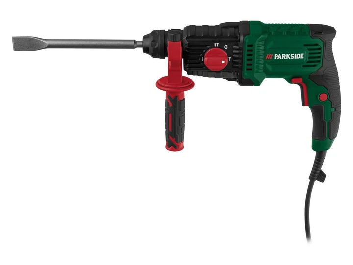 Ударная дрель перфоратор PARKSIDE PBH 800 B1 SDS-plus (800 Вт, 1,2 Дж, 7500 уд/мин) - изображение 2