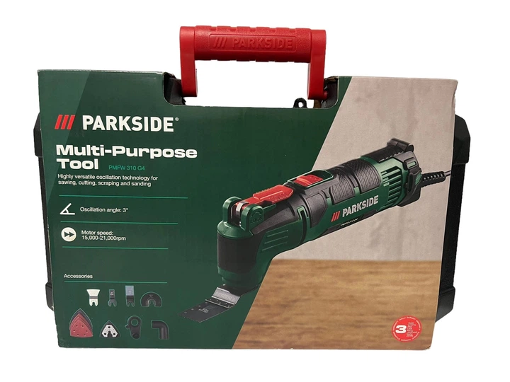 Многофункциональный инструмент (реноватор) PARKSIDE PMFW 310 G4 - Фото 10 Многофункциональный инструмент (реноватор) PARKSIDE PMFW 310 G4 - изображение 10