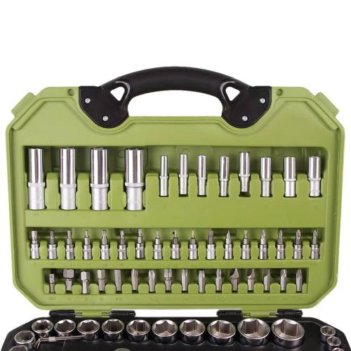 Универсальный набор инструмента Alloid 1/4'' 1/2'', 94 предмета (6 граней) Трещотки 72 зуба (TS-94) - изображение 7