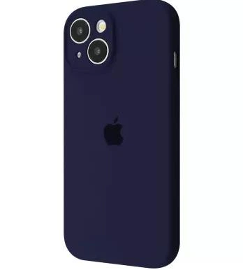 Чехол Premium Silicone Case з защитой камеры для iPhone 15 midnight blue - Фото 1 Чехол Premium Silicone Case з защитой камеры для iPhone 15 midnight blue - изображение 1